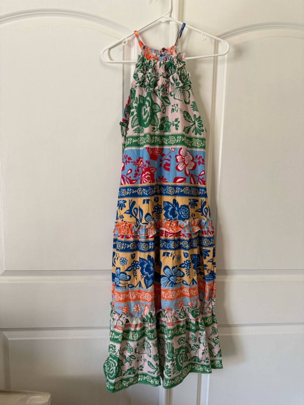 Floral Tiered Maxi Sundress